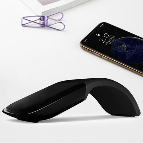2.4g Wireless Touch Mouse Silent Click Mini Curved Folding