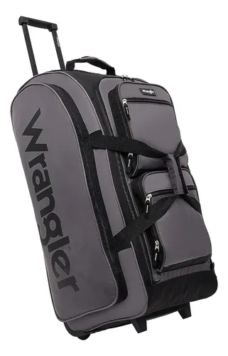 Maleta de lona con ruedas new arrivals