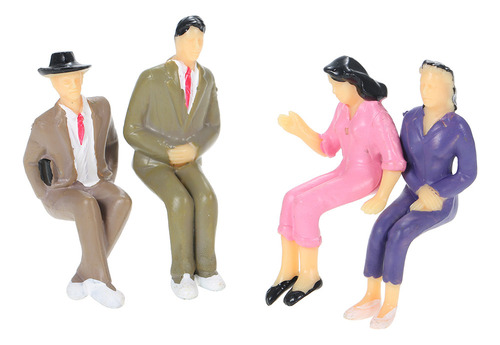 Lj Maqueta De Personas A Escala 1:25 20 Figuras Pintadas