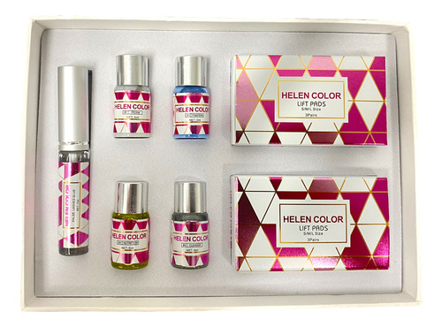Lash Lift Helen Color Kit Permanente De Cílios Profissional