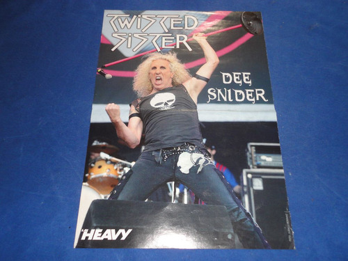 Twisted Sister (dee Snider) Poster 38lx27a)