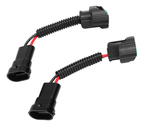 2 Unids H11 Bombilla Base Adaptador Enchufe Hembra Macho Cab