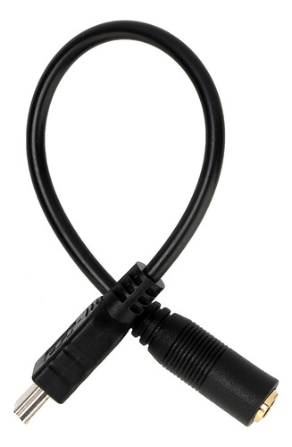 Mini Usb A 3.5 Mm Micrófono Jack Tr Audio Adapter