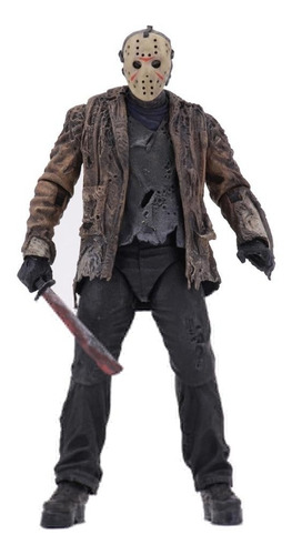 Imagen 5 de 8 de Freddy Vs Jason 7 Scale Figures - Ultimate Jason Voorhees