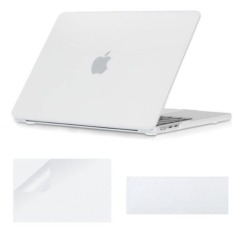 Funda Rígida Macbook Air 13.6 A2681 M2 2022, Transparente