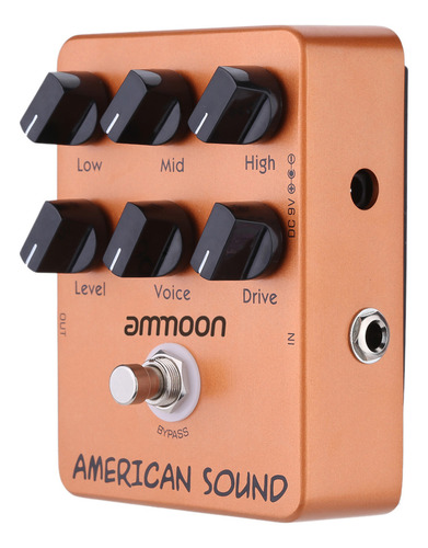 Simulador De Pedales De Efectos Ammoon Effect Sound American