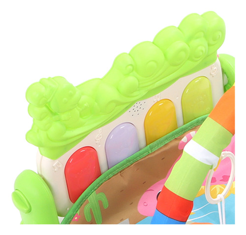 Colchoneta De Gimnasio Kick Play Piano Para Bebés, Multifunc