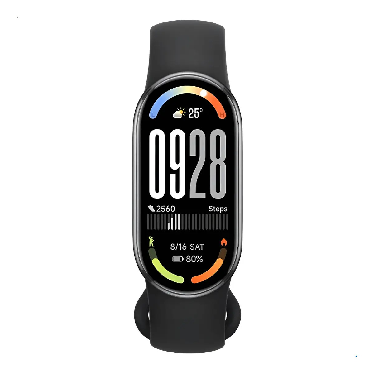 Funda Smartwatch Xiaomi Mi Band 10 1.72 Sport Black Turbo White