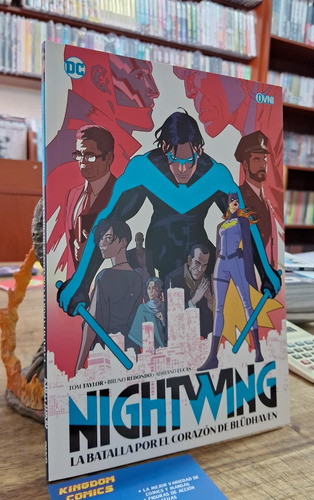 Nightwing: La Batalla Por El Corazon De Bludhaven. Ed. Ovni