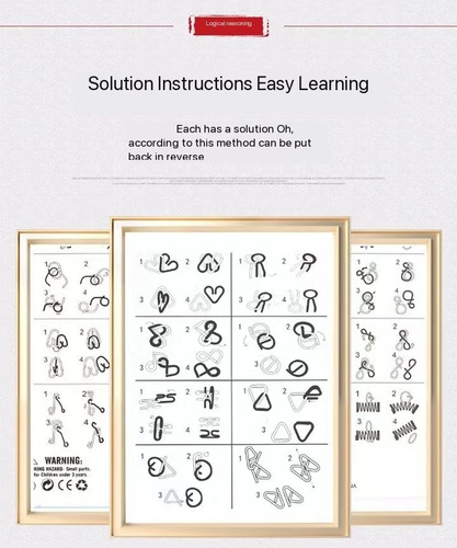 . Juguetes Intelectuales, Juegos De Desbloqueo Intelectual