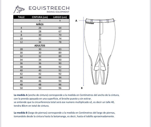 Imagen 2 de 2 de Breech Olímpico De Equitación/ Salto Para Niño