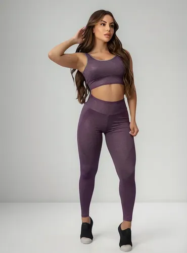 Conjunto Feminino Fitness Academia Sublimada Estampada