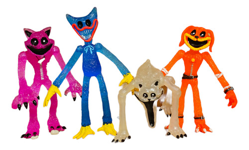 Figuras Personajes Cat Nap Glow Smiling Critters Co1