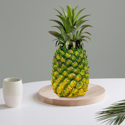 Estatuilla De Piña Artificial, Adorno De Piña, 10cmx24cm