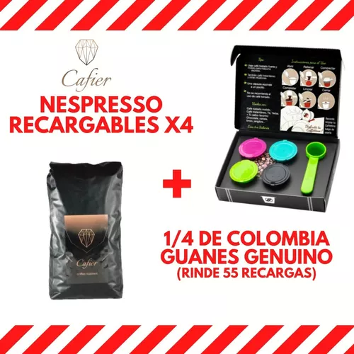 Capsulas Recargables Para Dolce Gusto Caffettino - Kit 4 Unidades