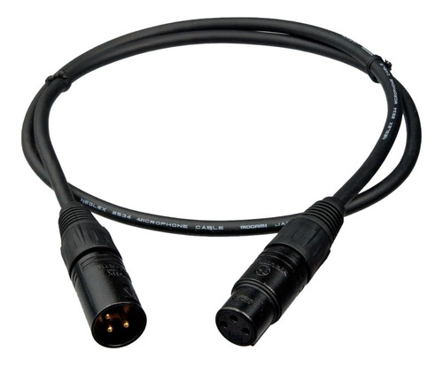 Imagen 1 de 10 de Cable Xlr Dmx Canon Canon 1 Metro La Roca