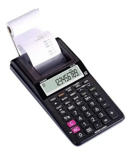 Calculadora Miniprint Casio Mod Hr-8rc  Con Papel  Garantia 