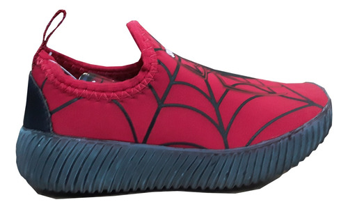 Zapatilla Marvel Spiderman Modelo Slip On - Infantil