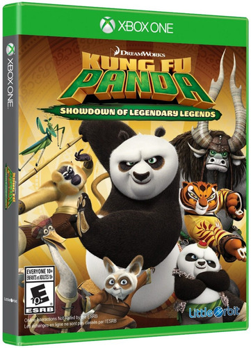Kung-fu-panda: Confronto De Lendas - Xbox One - Mídia Física