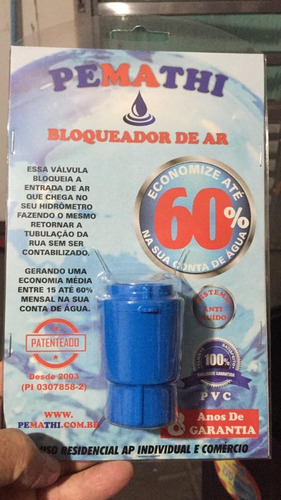 Venda-se Bloqueador De Ar Pra Diminuir Na Conta De Água