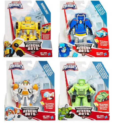 Transformers Rescue Bots Facil Transformacion / Rabstore