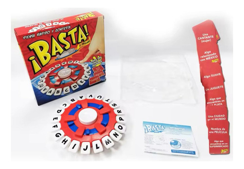 Basta Juego De Mesa Español Piensa Rapido Pulsacion Letras