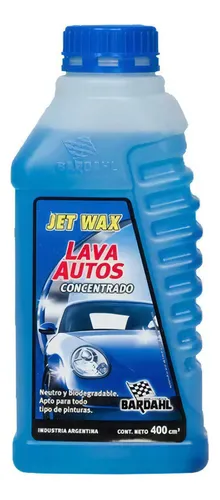Kit Shampoo Lava Auto Concentrado Bardahl Jet Wax X 2 Uni