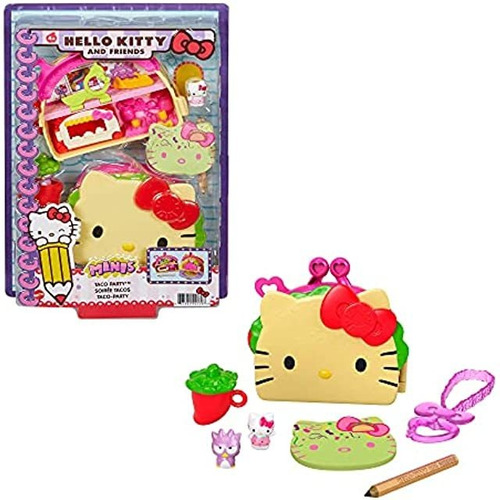 Hello Kitty Taco Party - Juego Compacto (4.9 Pulgadas / 4.9