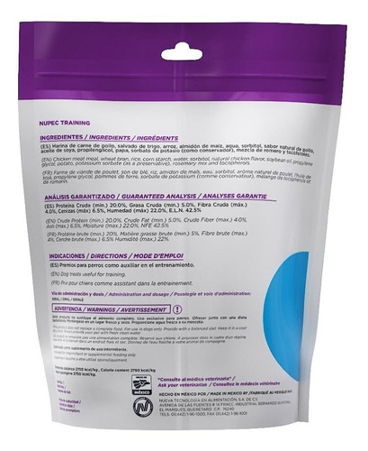Imagen 2 de 3 de Premios Nupec Trainning Treats 180g, Adiestramiento Canino