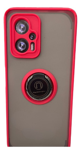 Funda Para Poco X4gt Uso Rudo Anticaidas Con Anillo Rojo X4 Gt