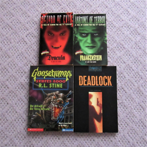 4 Libros (inglés) - Scholastic/oxford - Simplif/terror/susp