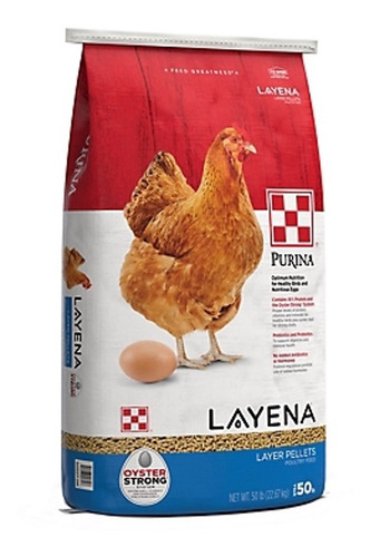 Alimento Orgánico Purina Layena Pellets Bulto 22.6 Kg