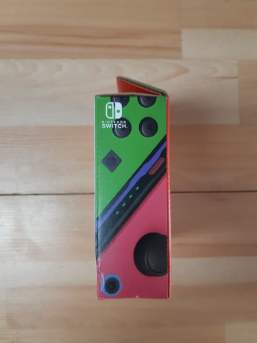 Set de control joystick inalámbrico Nintendo Switch Joy-Con (L)/(R) rosa neón y verde neón