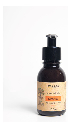 Protetor Térmico 100% Natural De Girassol 100ml - Bela Julie