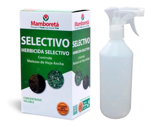 Mamboretá Selectivo Herbicida Malezas 100cc Con Pulverizador