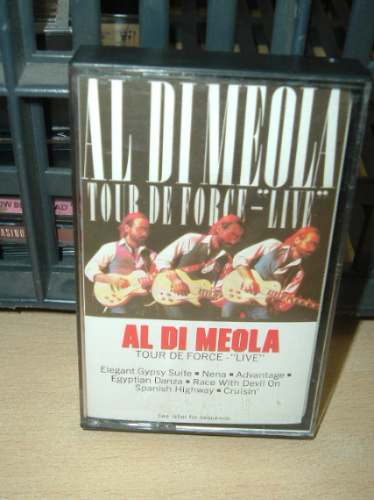 Al Di Meola Tour De Force Live Cassette Americano 