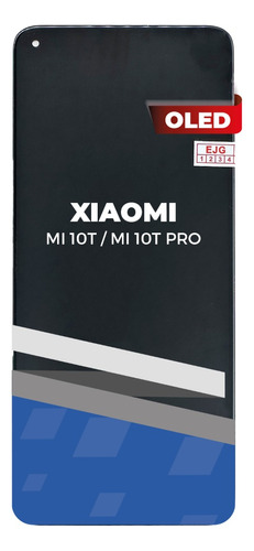 Lcd Para Xiaomi Mi 10t , Mi 10t Pro Negro