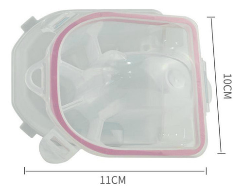 Recipiente Para Remojo De Uñas Durable Fácil De Usar