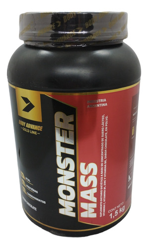 Monster Mass 1,5kg - Body Advance - Ganador De Peso 