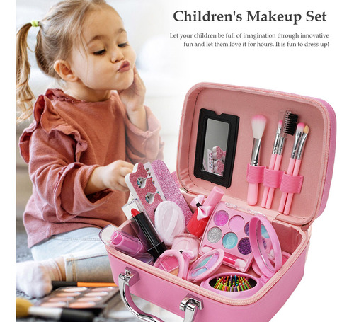 Imagen 1 de 6 de Juego De Maquillaje De Niñas Para Niños