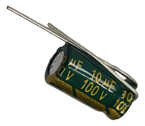 Capacitor Electrolítico 10 Uf  100v (50 Piezas)