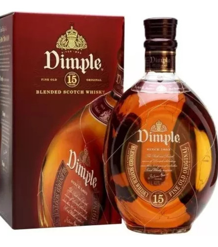 Whisky Dimple 15 Años 40% 1 Lt