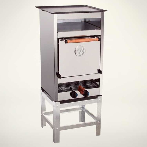 Horno Pizzero Multiple Multifuncion Con Plancha Y Carlitera
