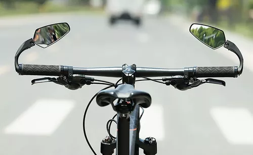 Espejo Retrovisor Bicicleta Rockbros Ajustable Pack X2