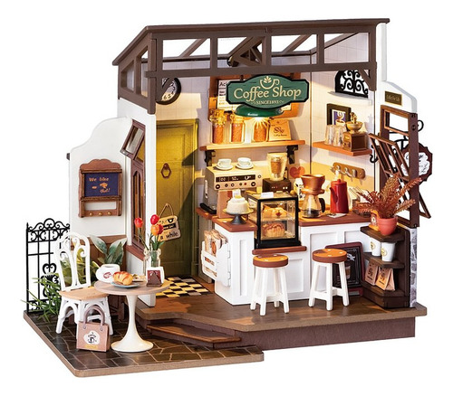 M0r Kit De Casa En Miniatura No.17 Cafe, Regalos De