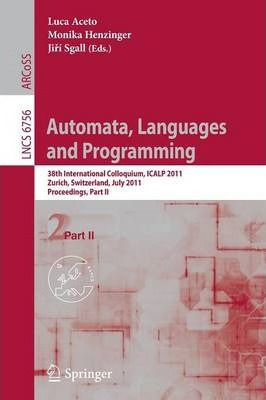 Libro Automata, Languages And Programming : 38th Internat...