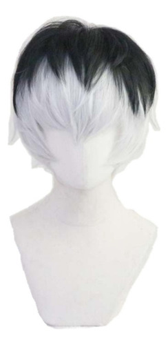 1 Cosplay De Tokyo Ghoul Peluca Kaneki Ken Cosplay Peluca