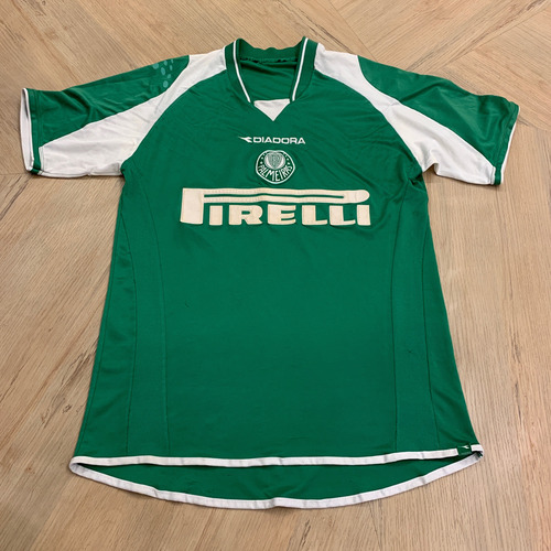 Camisa Futebol Palmeiras Original Da Época Time Id:04371 (Usado)