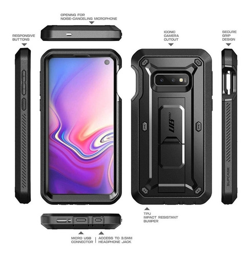 Case Supcase Para Galaxy Note 10 9 S10 Plus S10e A20 A30 A50