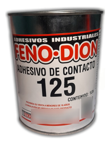 Cemento De Contacto Fenodion 125 Adhesivo Liviano X 1 Litro